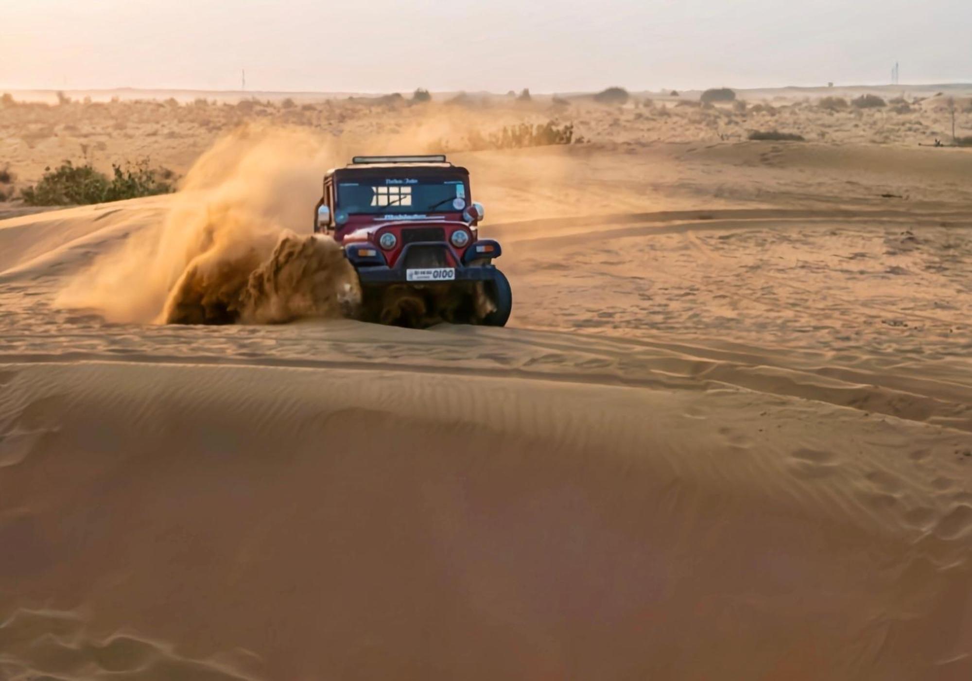 The Saffron Desert Camp Jaisalmer Buitenkant foto