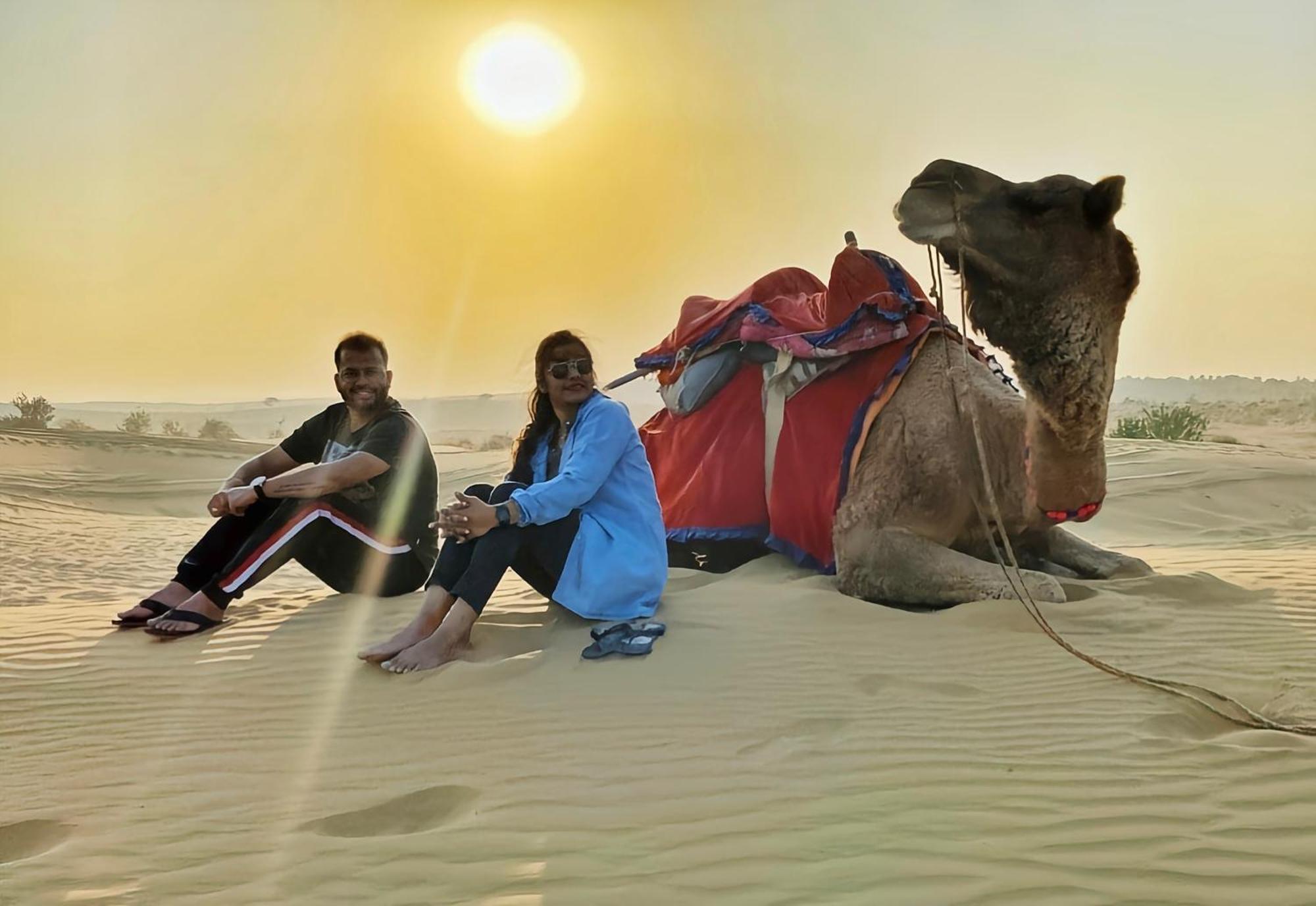 The Saffron Desert Camp Jaisalmer Buitenkant foto