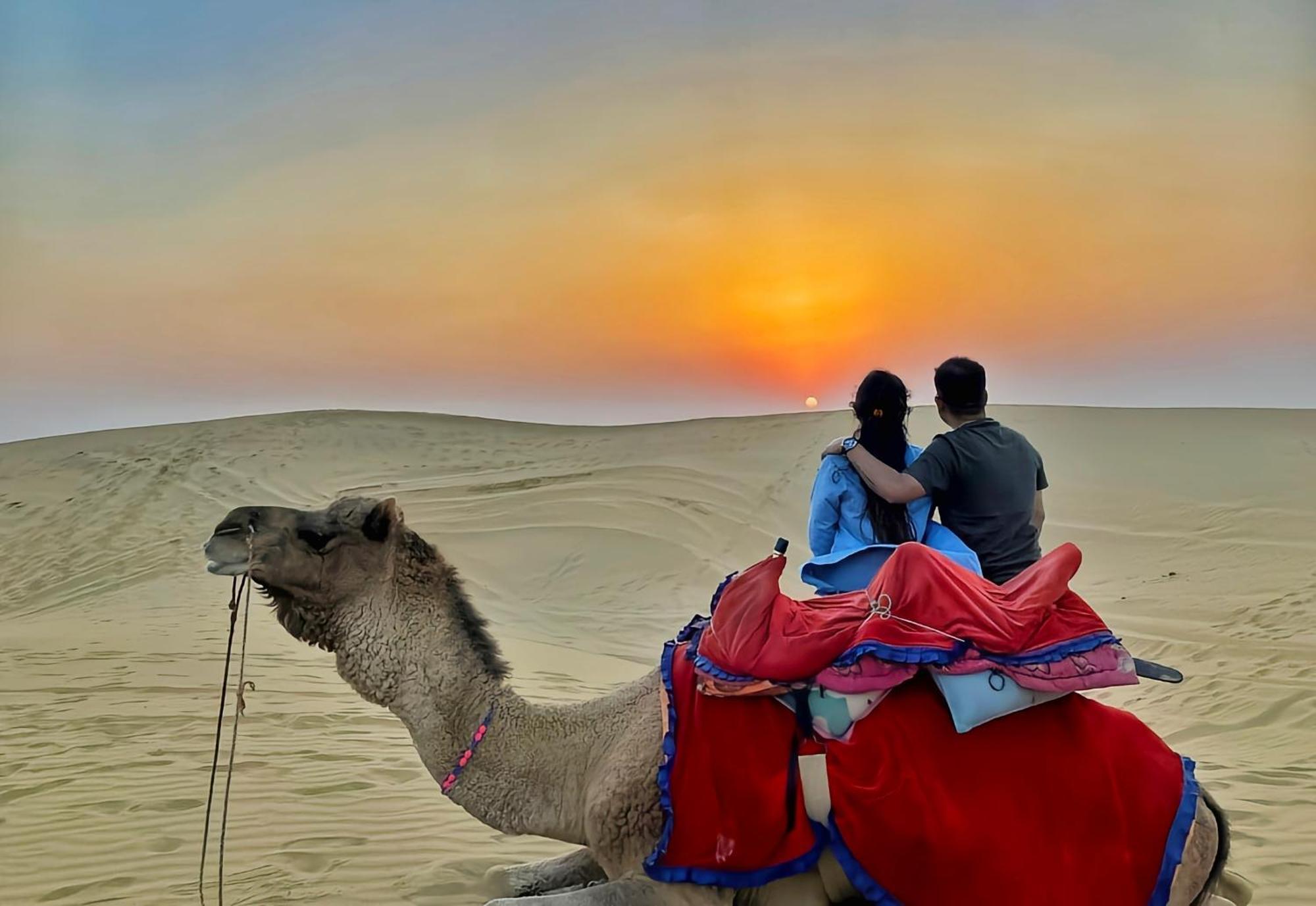The Saffron Desert Camp Jaisalmer Buitenkant foto