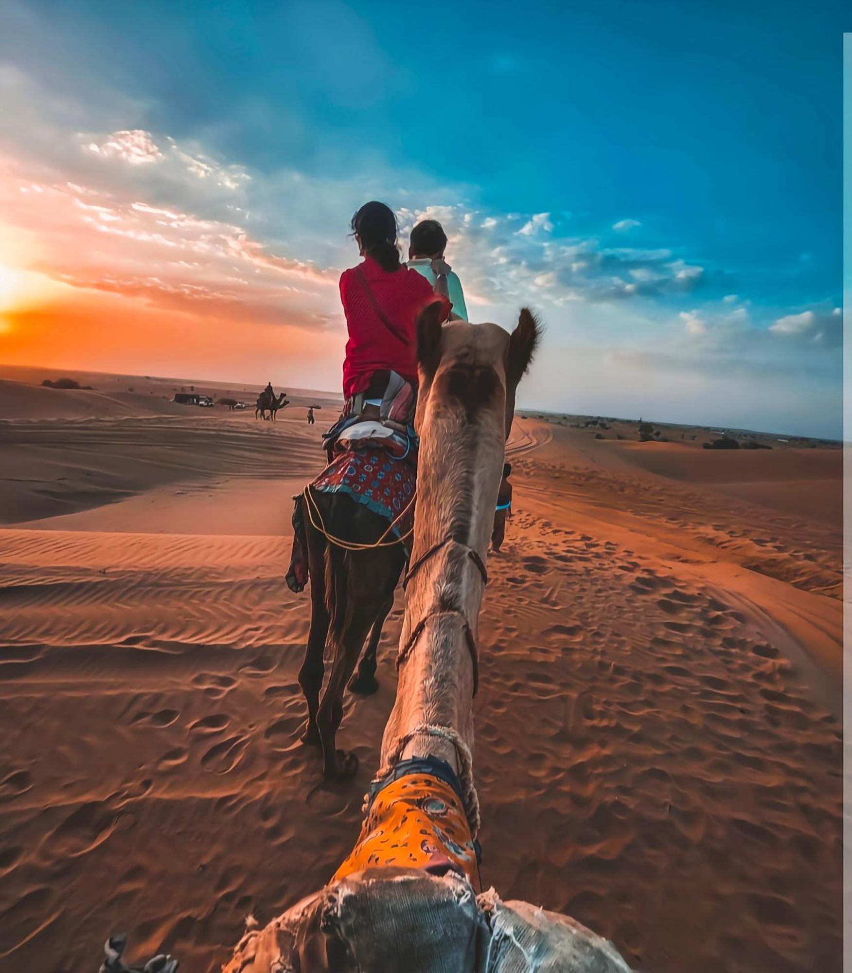 The Saffron Desert Camp Jaisalmer Buitenkant foto