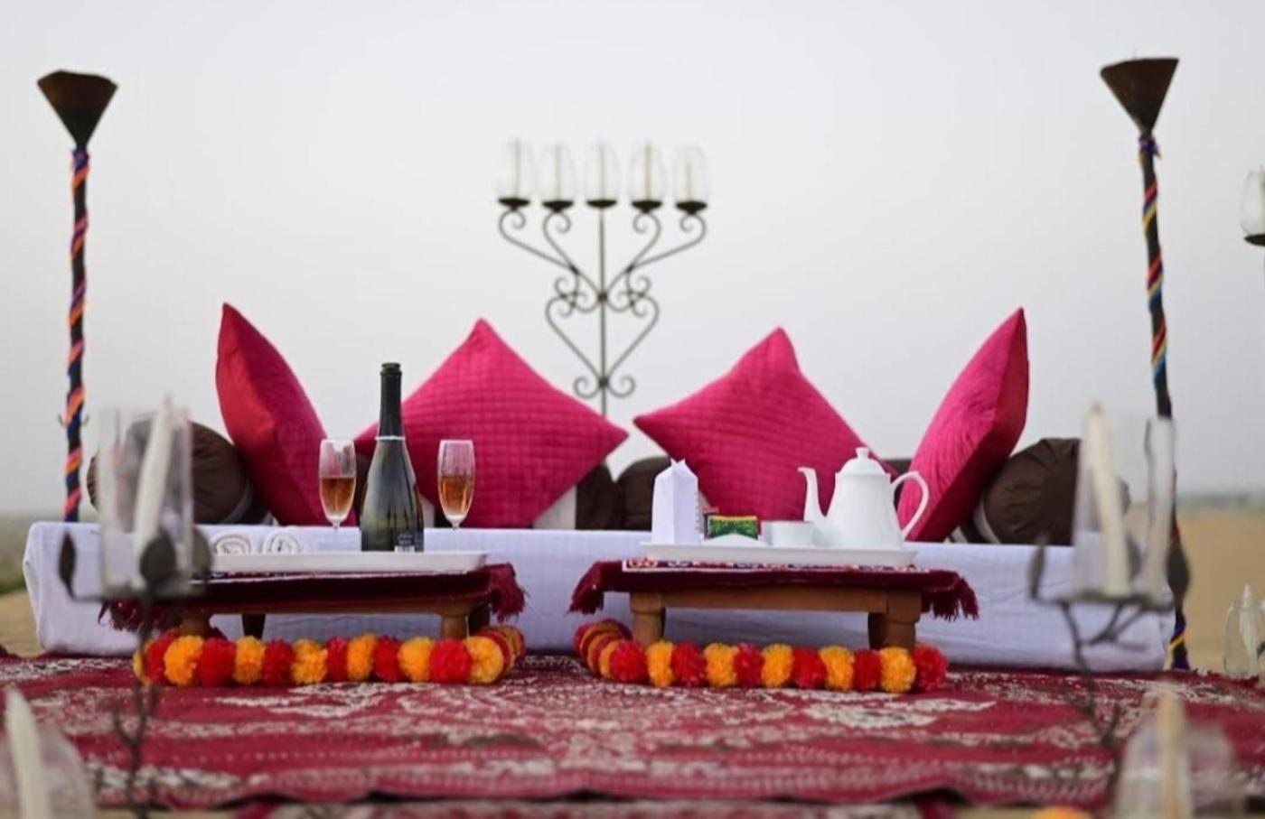 The Saffron Desert Camp Jaisalmer Buitenkant foto