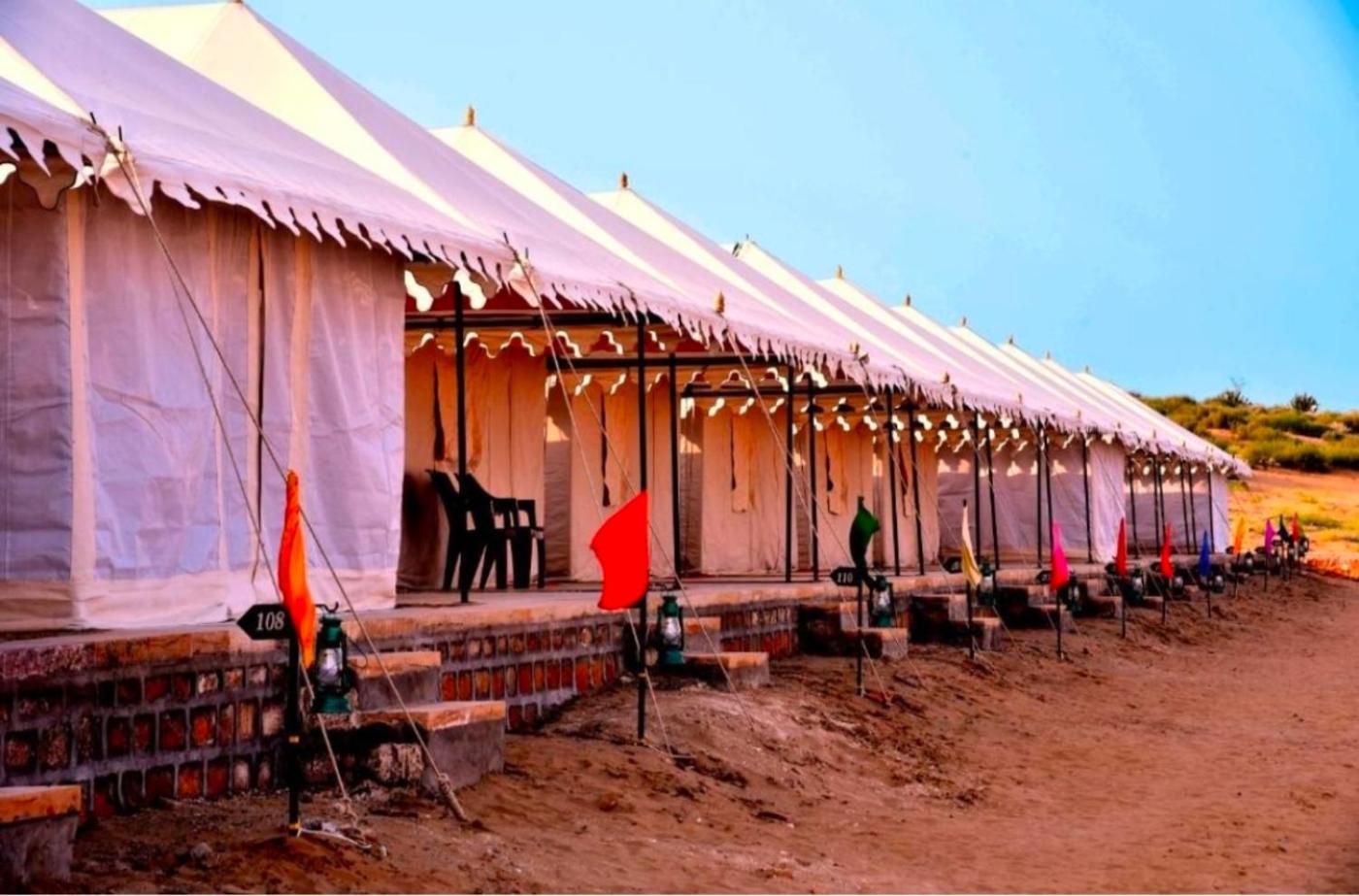 The Saffron Desert Camp Jaisalmer Buitenkant foto